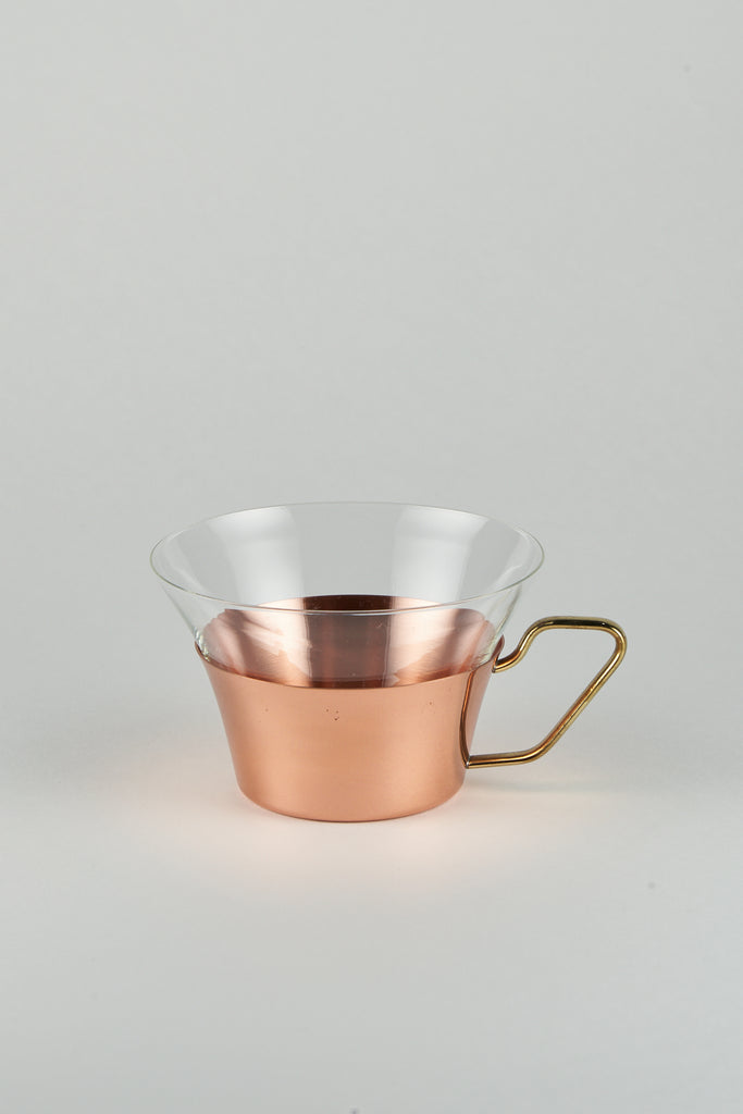 Vintage Copper Tea Glass