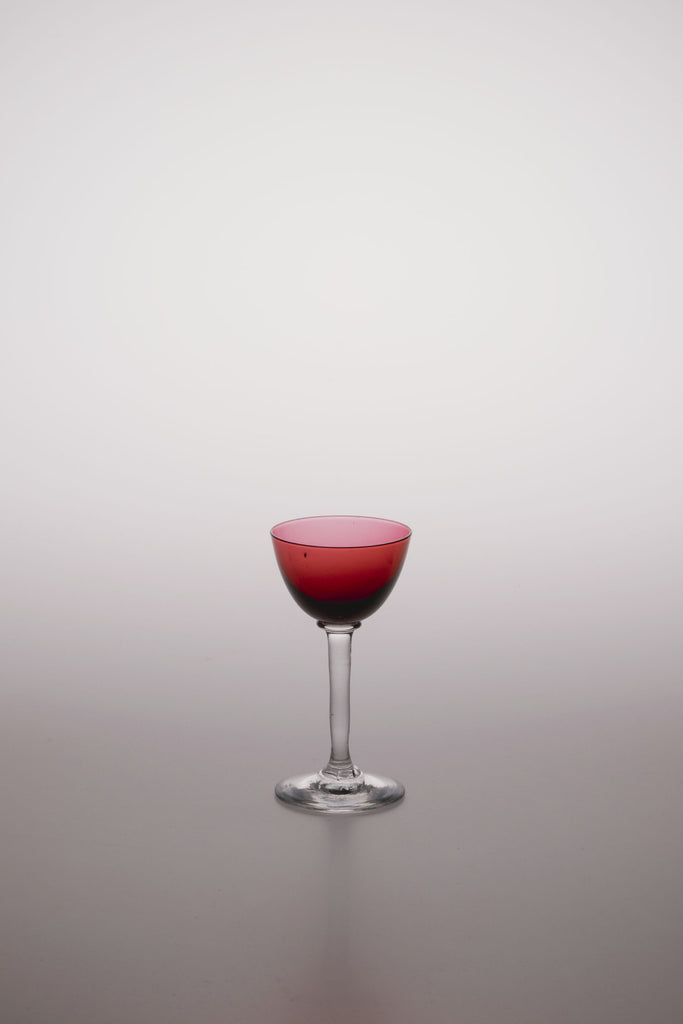 Little Red Liqueur Glass