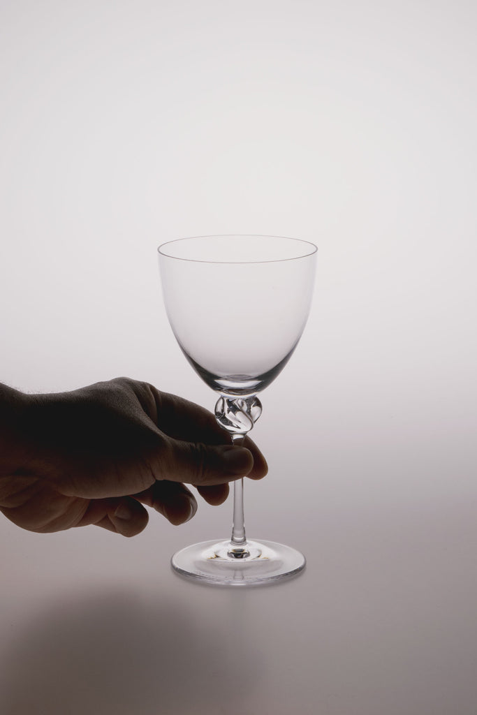 Bolero Wine Glass by Daum