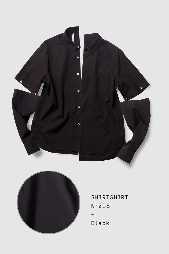 SHIRTSHIRT - Black / Nº208
